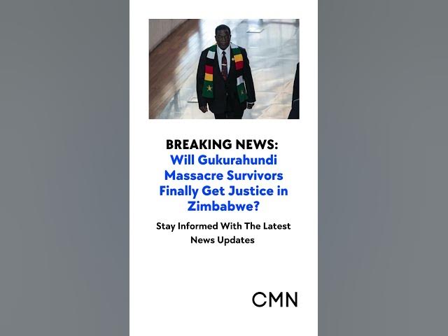 'Video thumbnail for Will Gukurahundi Massacre Survivors Finally Get Justice in Zimbabwe?'