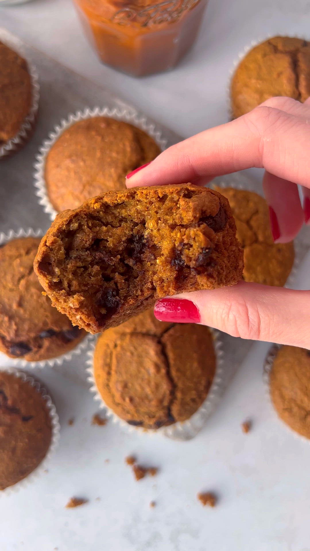 'Video thumbnail for Pumpkin Spice Breakfast Muffins '