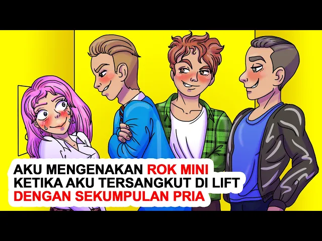 Video thumbnail for Aku Mengenakan Rok Mini Ketika Aku Tersangkut Di Lift Dengan Sekumpulan Pria