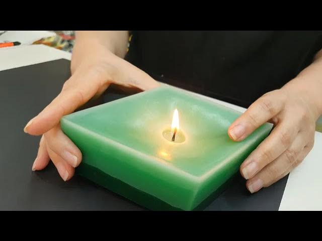 'Video thumbnail for Como Corrigir o Afundamento da parafina na vela'