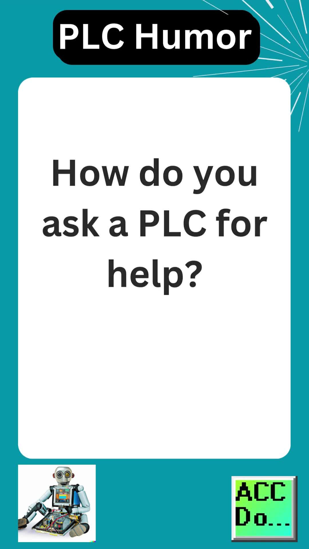'Video thumbnail for How to ask a PLC for help...'
