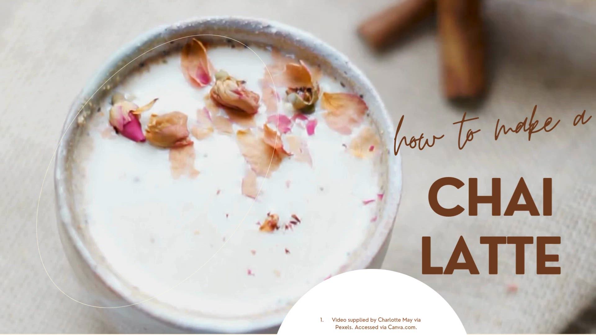 'Video thumbnail for Chai Latte'