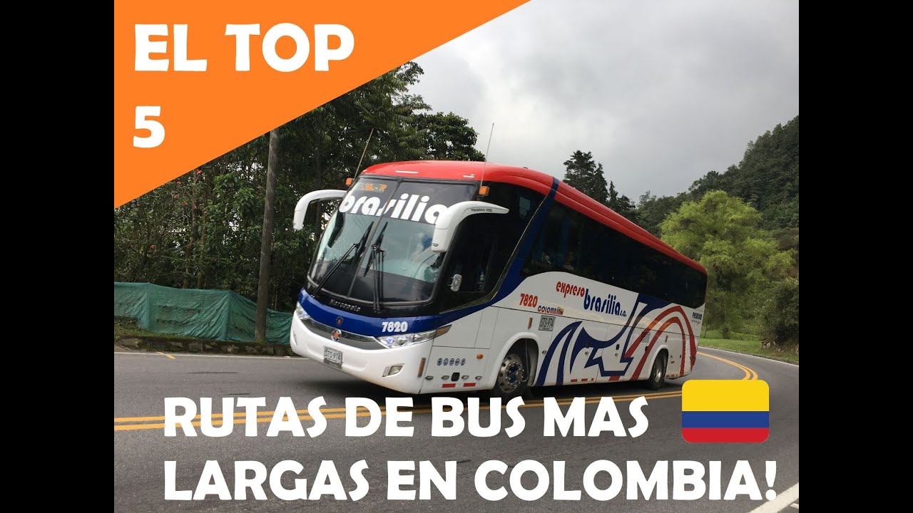 Video thumbnail for 🚍 Colombia en bus: las 5 rutas más extensas del territorio