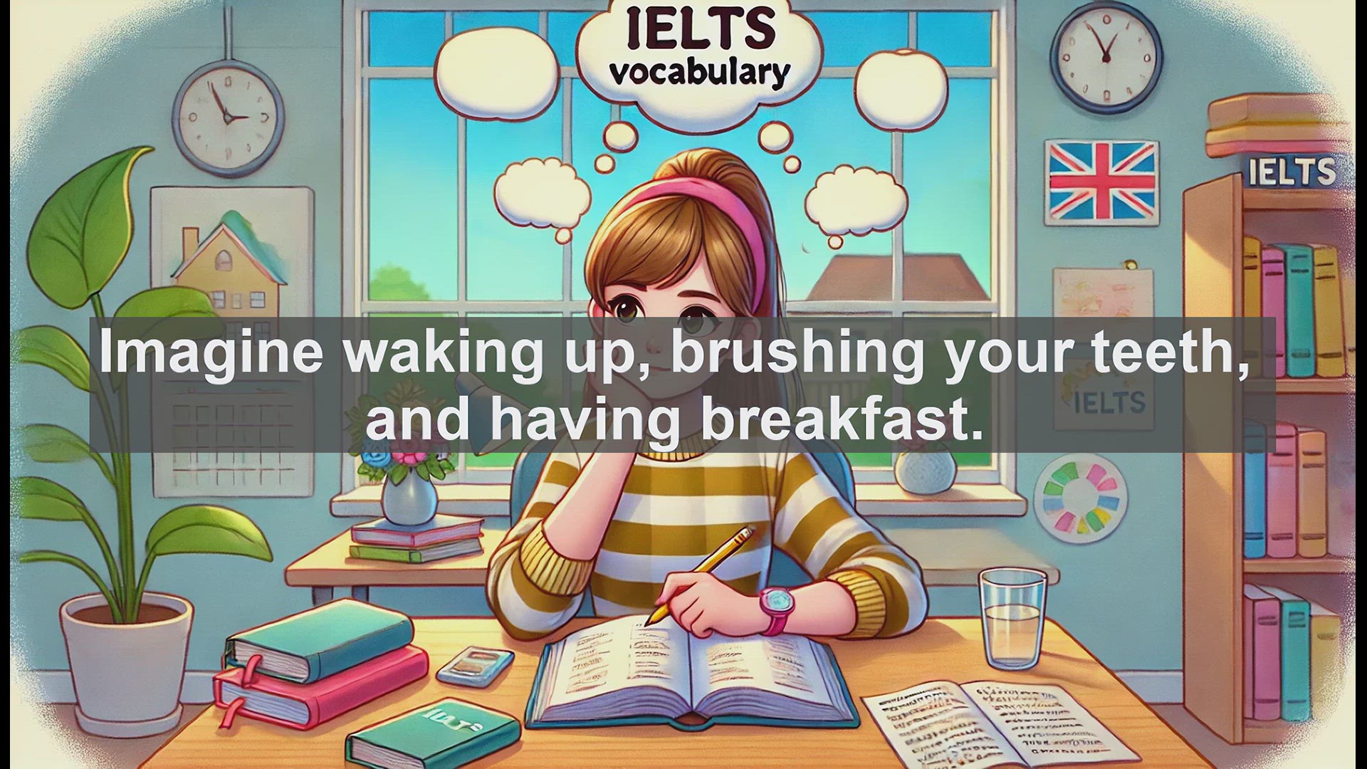 'Video thumbnail for 2500 Must Know IELTS 5.5 Vocabulary - Understanding 'Daily': A Key Word for IELTS Success'