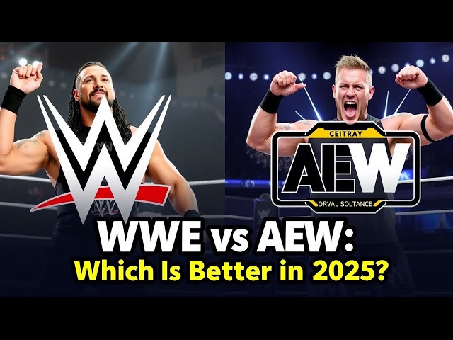 Video thumbnail for WWE vs AEW in 2025 โ Who's Winning the Wrestling War?