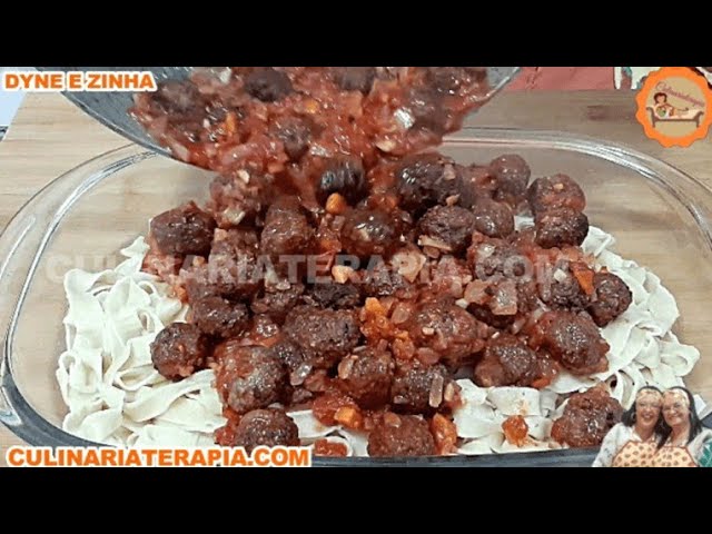 'Video thumbnail for Almôndegas Porpetas para Petiscos ou Uma Apetitosa Macarronada'