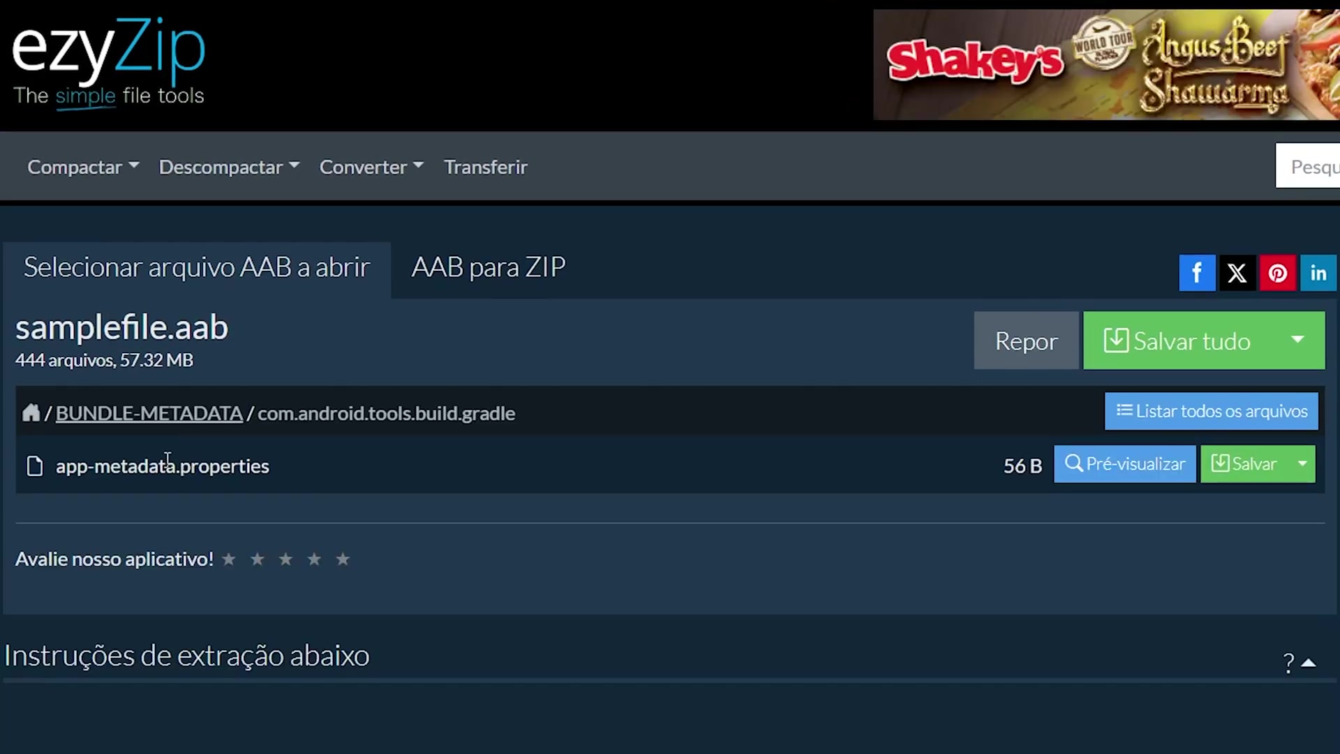 'Video thumbnail for 📦 Como extrair arquivos AAB online gratuitamente | Nenhuma instalação de software necessária'