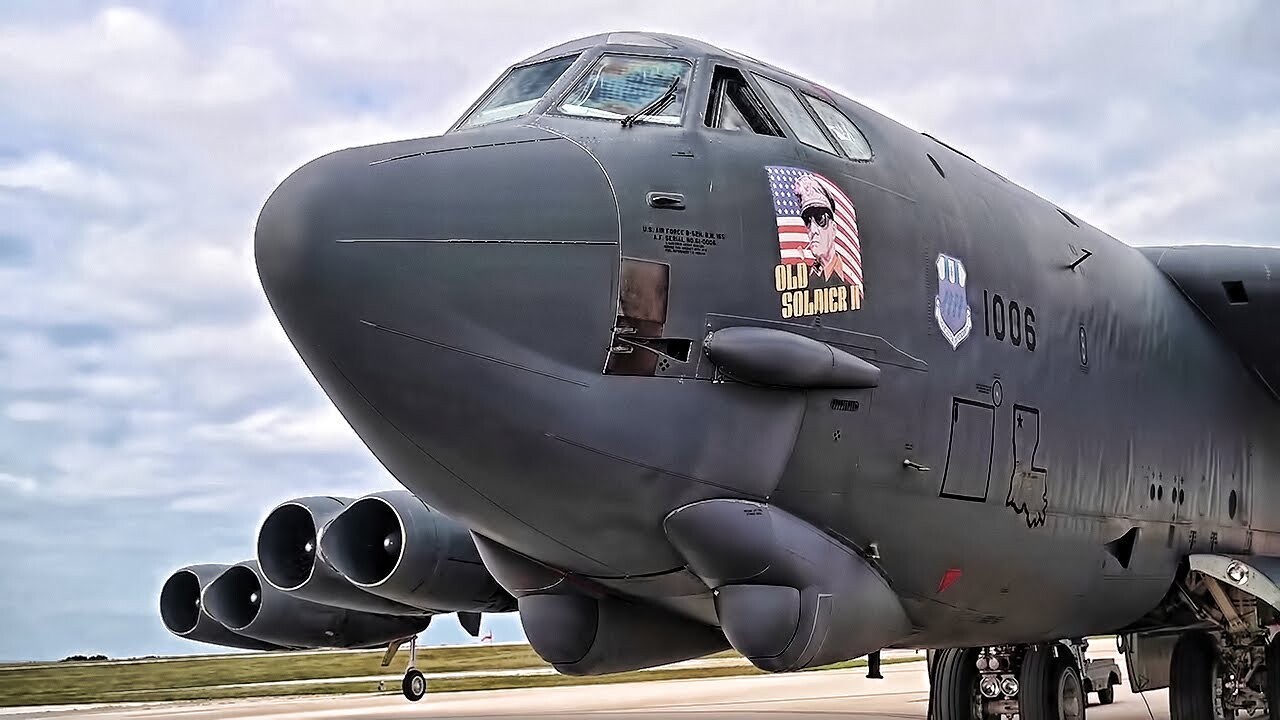 Video thumbnail for B-52H Stratofortress • Nuclear Capable Bomber Aircraft