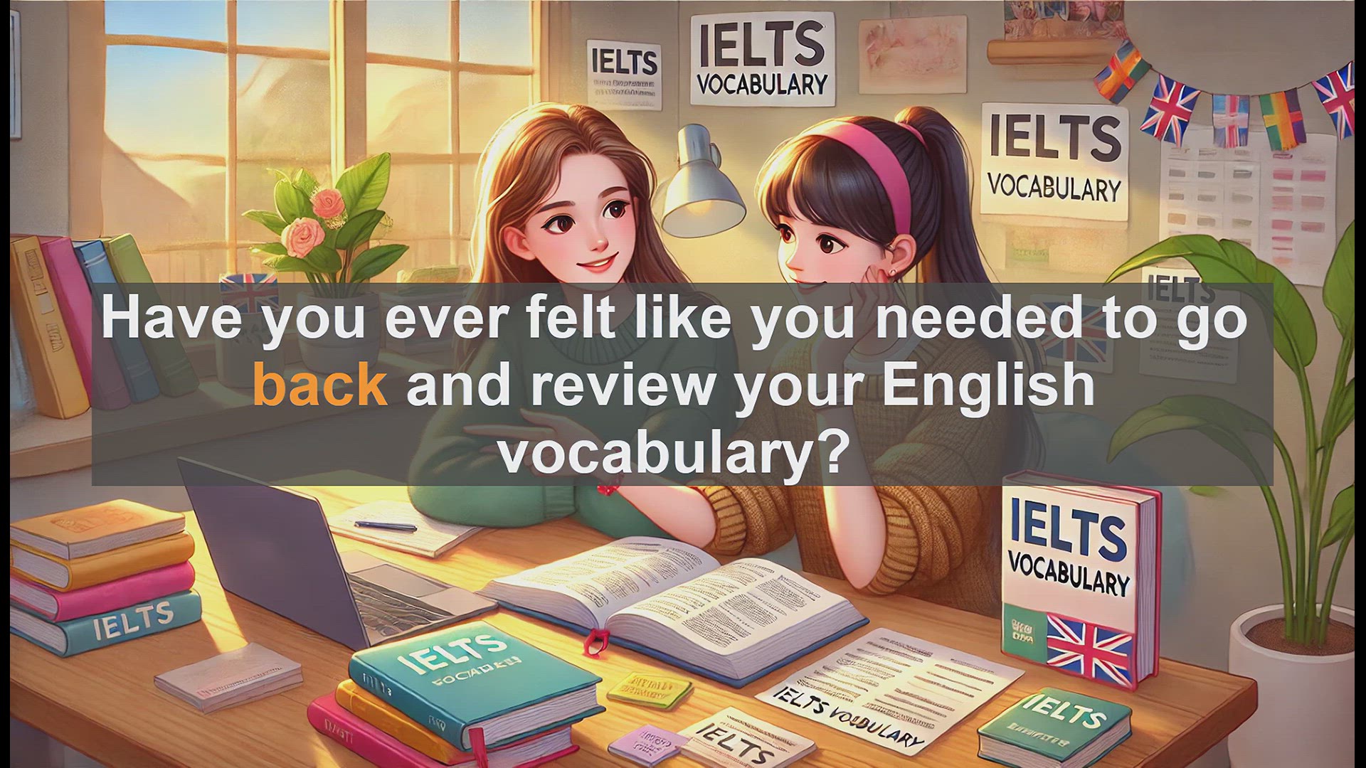 'Video thumbnail for 2500 Must Know IELTS 5.5 Vocabulary - Mastering the Word 'Back' for IELTS Success'