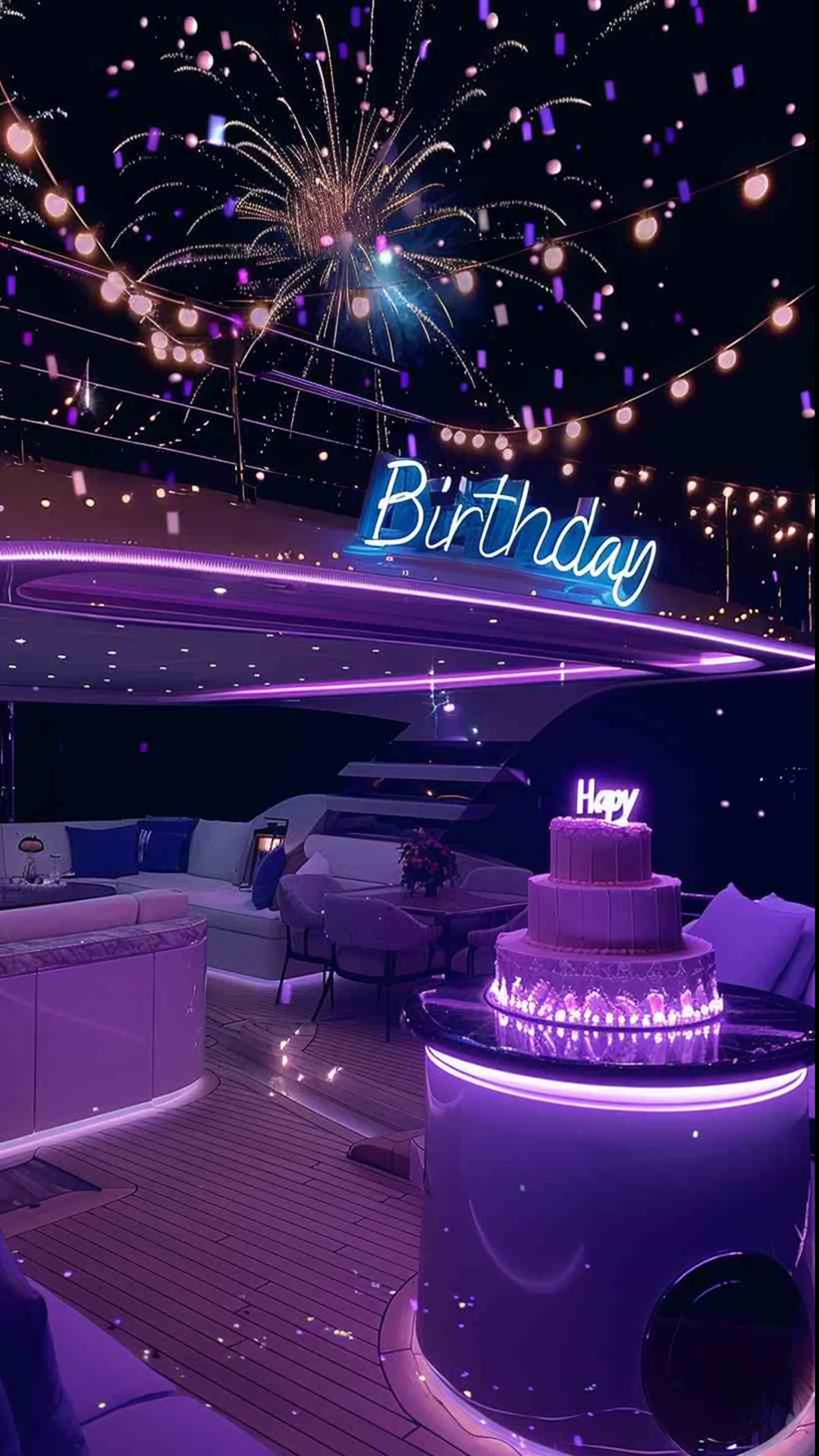 'Video thumbnail for happy birthday with boat images'