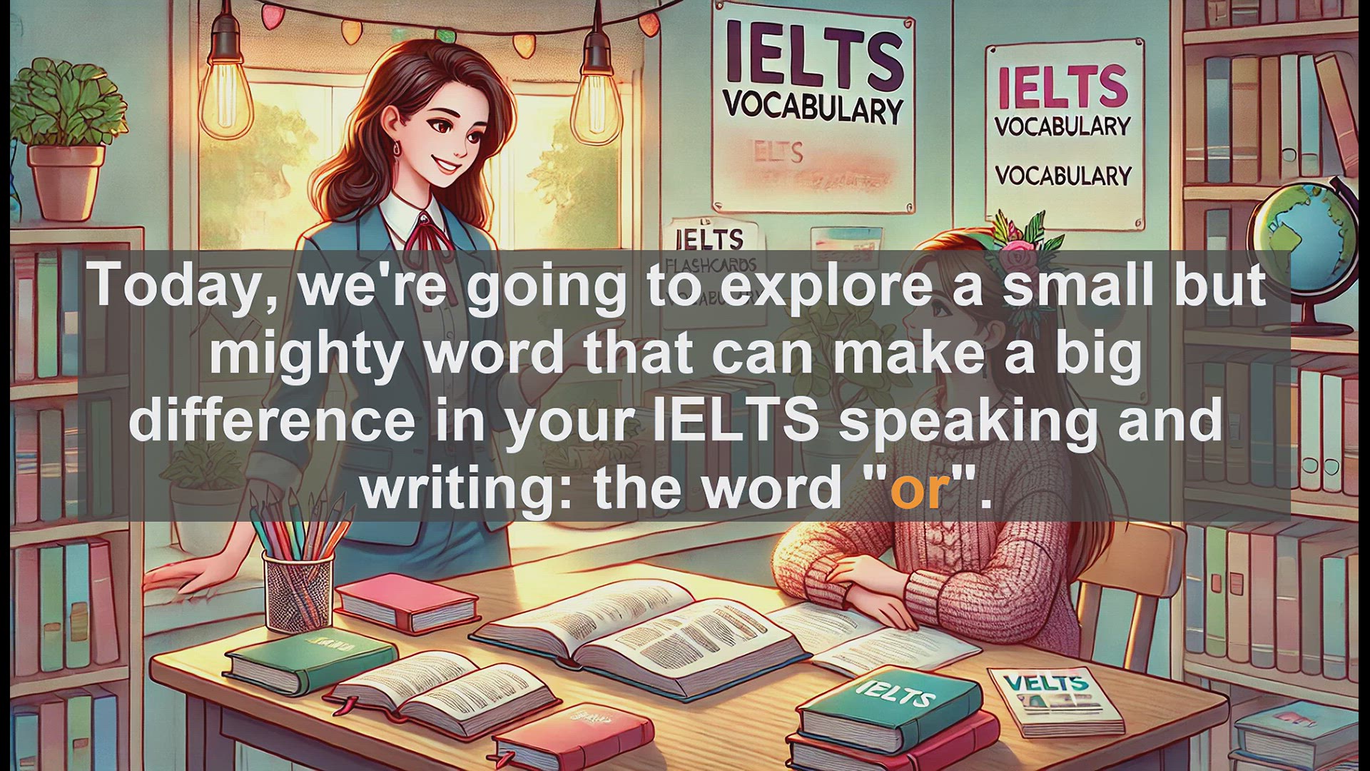 'Video thumbnail for 2500 Must Know IELTS 5.5 Vocabulary - Master the Word 'Or' for IELTS Success'