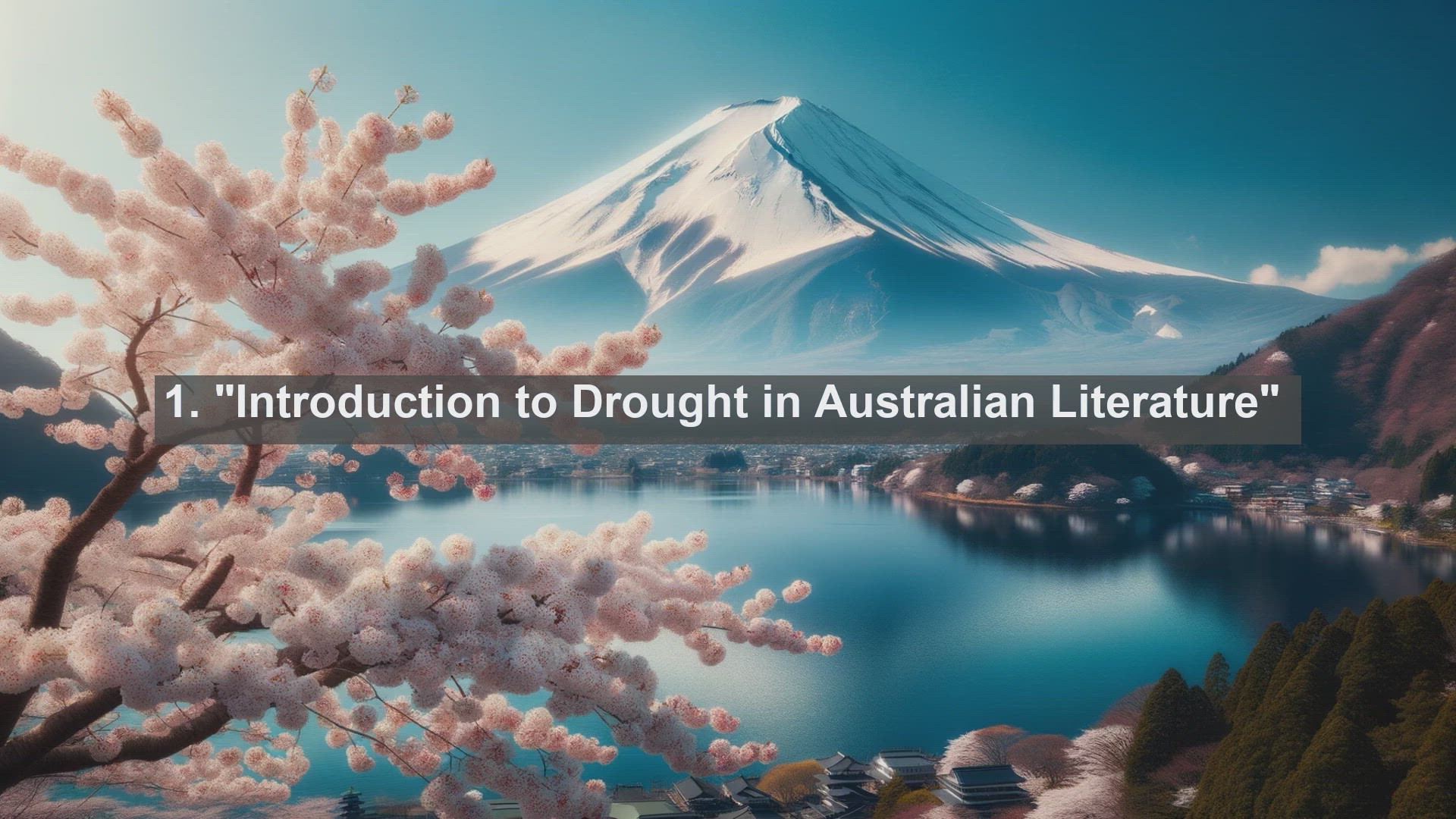 'Video thumbnail for Top 10 Australian Literary Representations of Drought'
