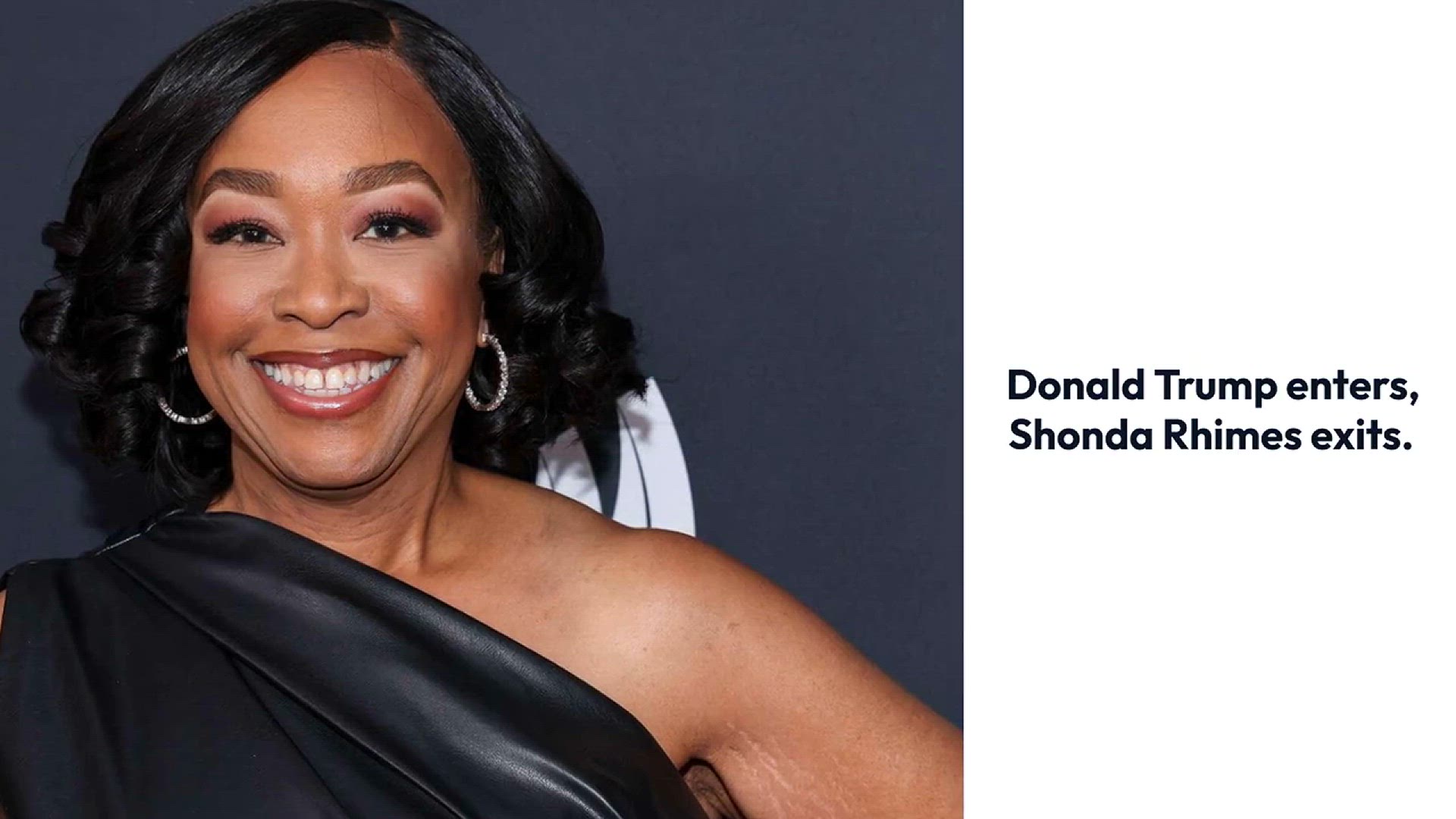 Video thumbnail for Shonda Rhimes Exits Kennedy Center