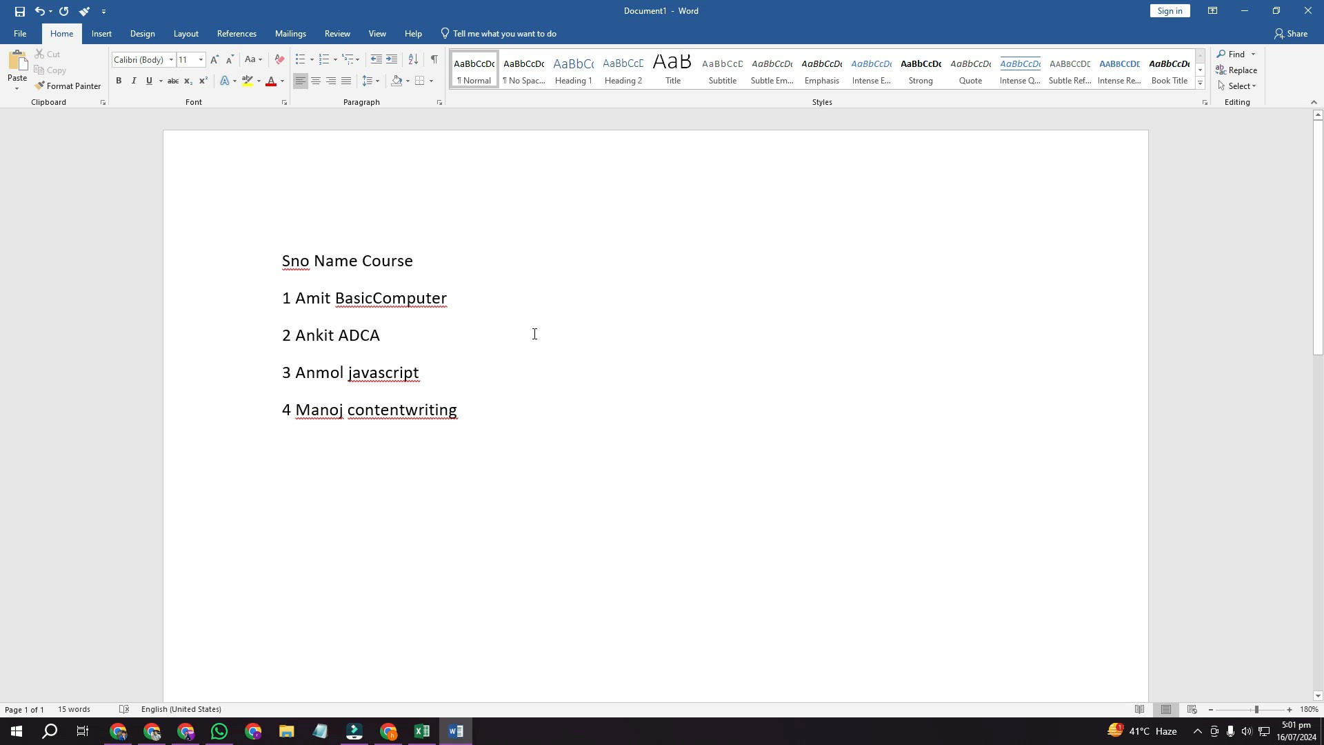 'Video thumbnail for Text to Table in MS Word'