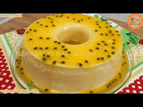'Video thumbnail for Pudim de Maracujá Cremoso sem Forno Sem Ovos, Sobremesa Fácil e Econômica'