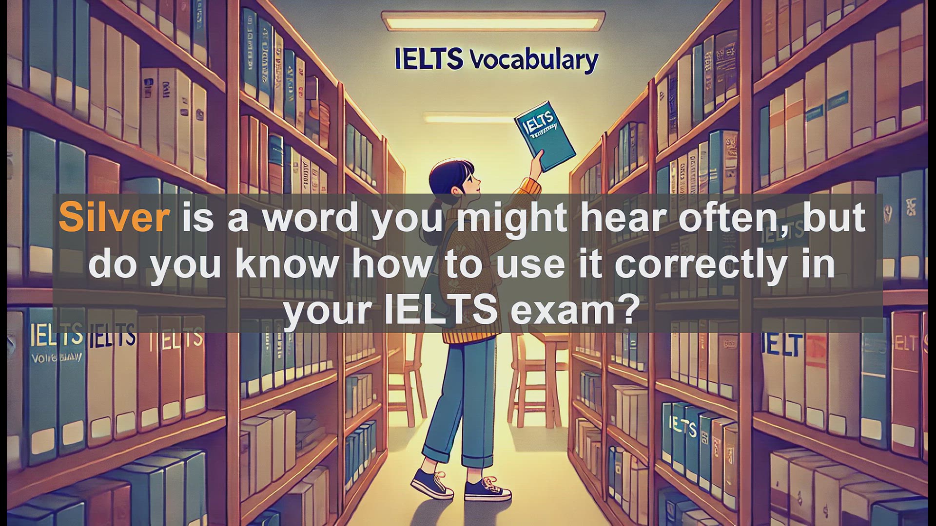 'Video thumbnail for 2500 Must Know IELTS 5.5 Vocabulary - Silver: Mastering Its Usage for IELTS Success'