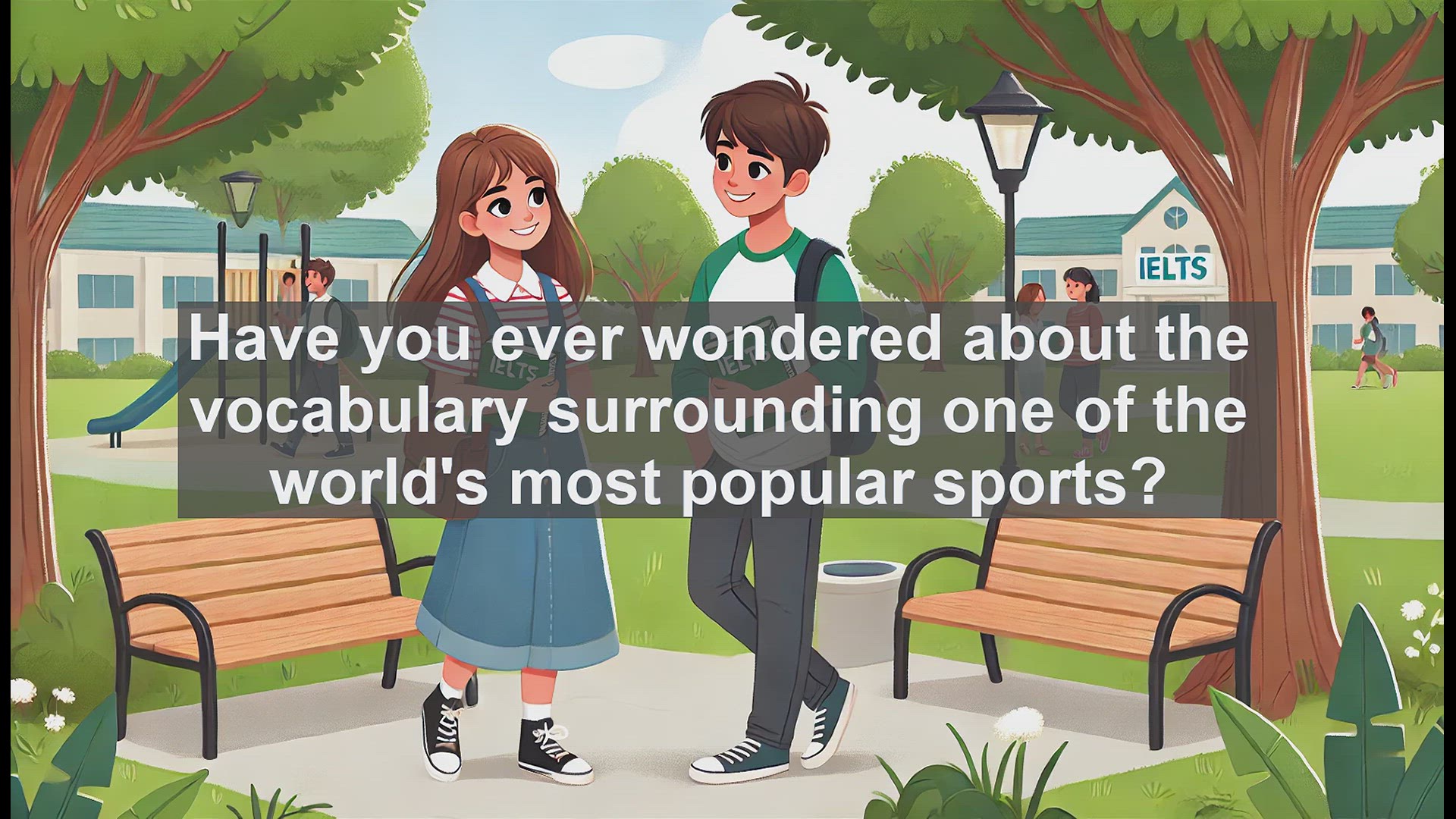'Video thumbnail for 2500 Must Know IELTS 5.5 Vocabulary - Tennis Vocabulary for IELTS: Mastering the Sport's Terminology'