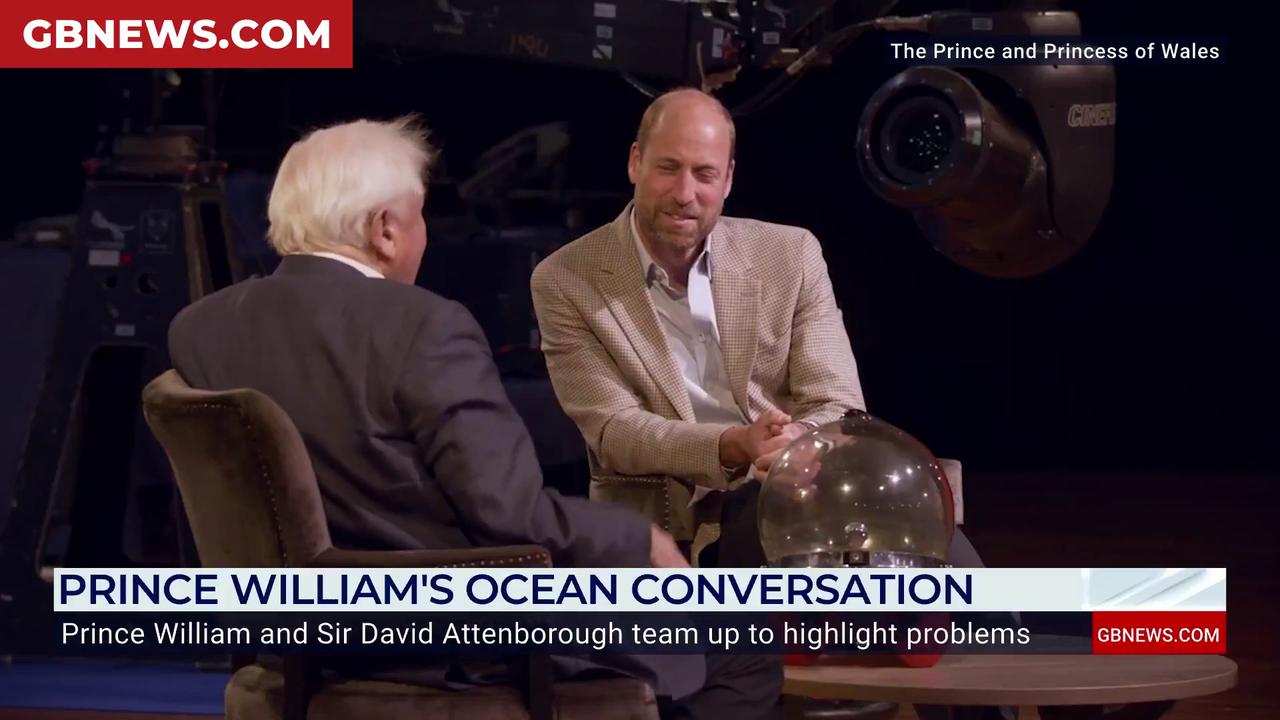 'Video thumbnail for WATCH: Prince William and David Attenborough video described as 'lovely' - 'Passing the torch''