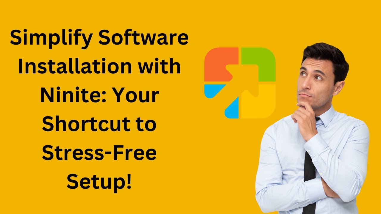 'Video thumbnail for Simplify Software Installation with Ninite Your Shortcut to Stress Free Setup!'