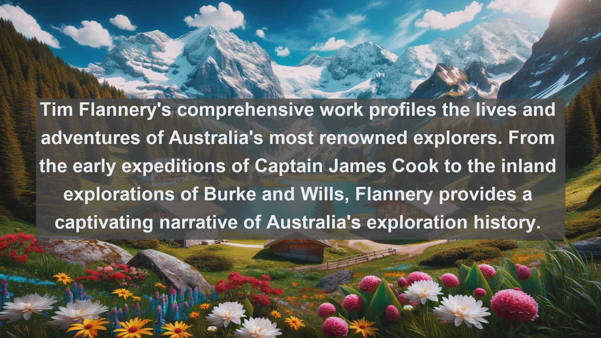 'Video thumbnail for Top 10 Australian Biographies of Explorers'