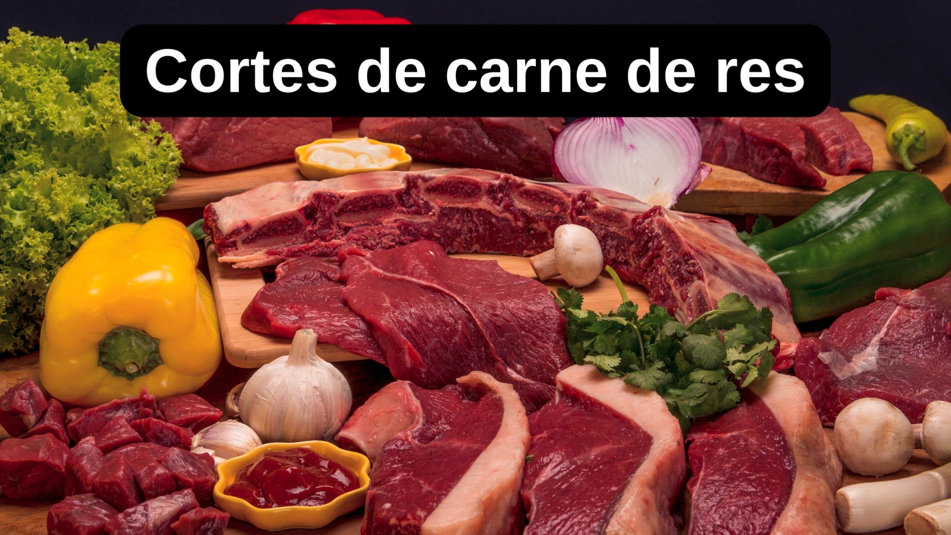 'Video thumbnail for Cortes de carne de res: conoce los más jugosos y sabrosos para tus recetas'