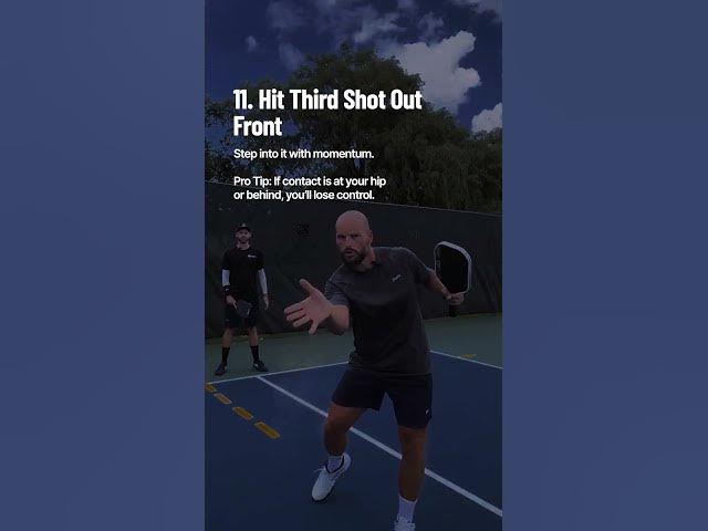 Video thumbnail for 30 Tips To Improve Your Pickleball Skills