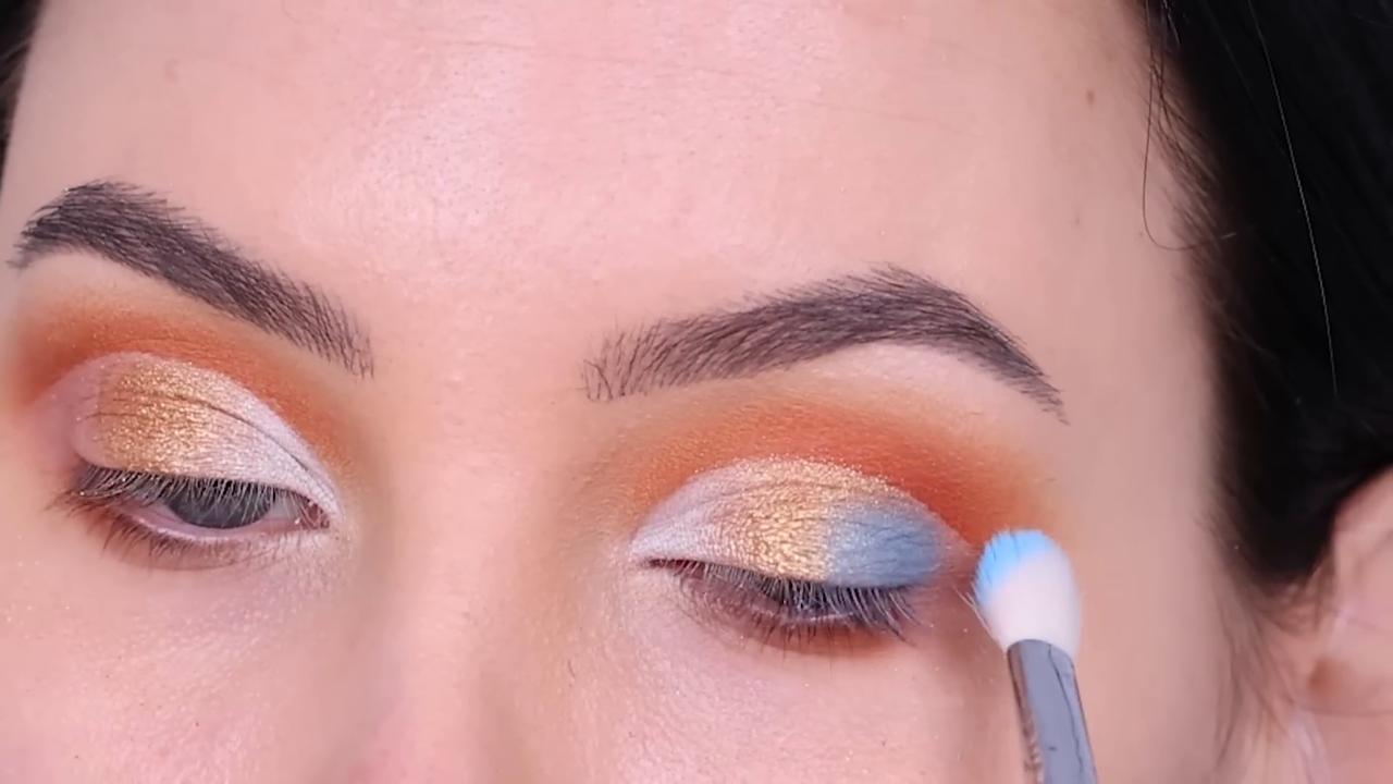 Video thumbnail for Blue and Golden Cut Crease Tutorial | Sigma x An Knook Pro Eyeshadow Palette