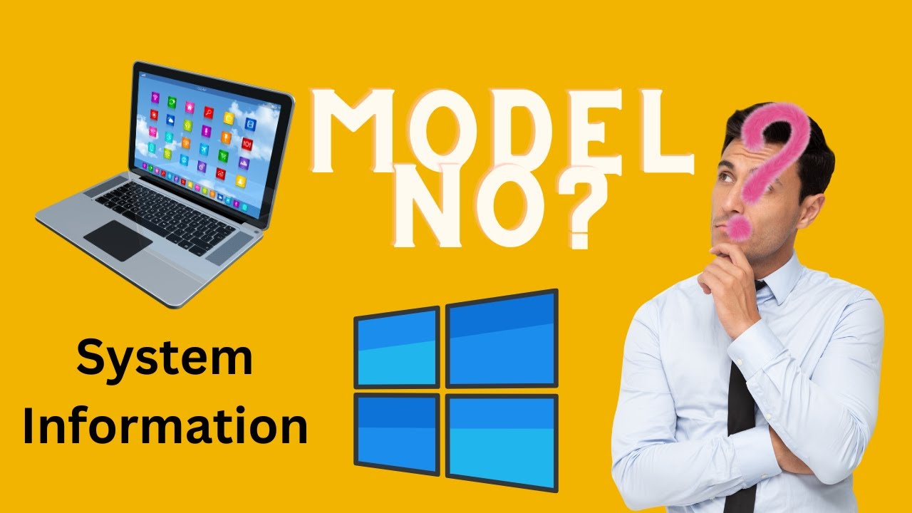'Video thumbnail for How to View or Know a Laptop Model Name in Windows 10 using System Information | GearUpWindows'