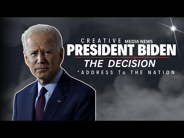 'Video thumbnail for Biden Withdraws from 2024 Race: Final Months of His Career | Creative Media News'