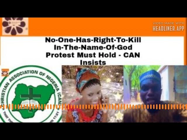Video thumbnail for No-One-Has-Right-To-Kill In-The-Name-Of-God Protest Must Hold - CAN Insists ~ OsazuwaAkonedo