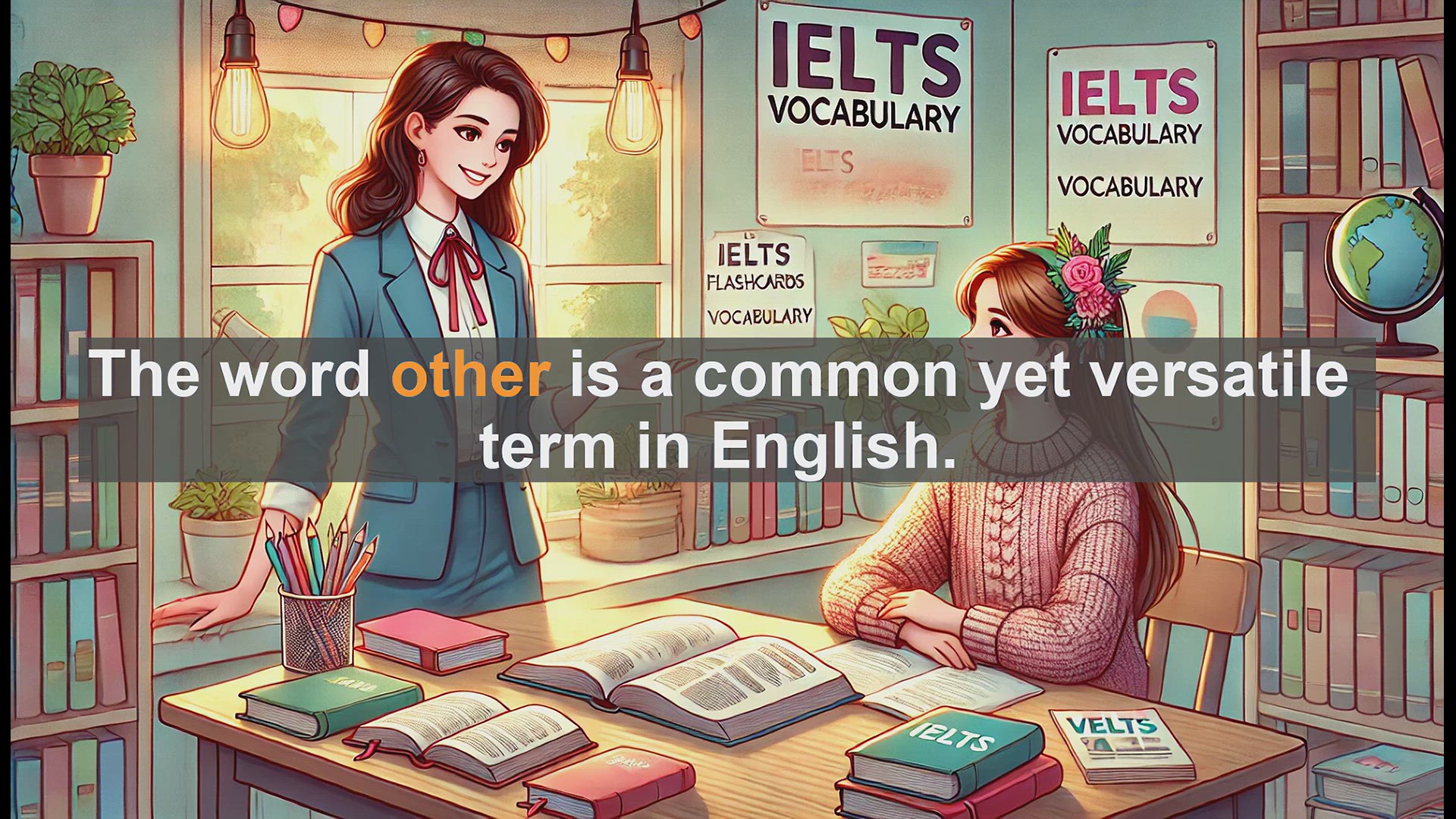 'Video thumbnail for 2500 Must Know IELTS 5.5 Vocabulary - Understanding the Word 'Other': Uses and Examples'