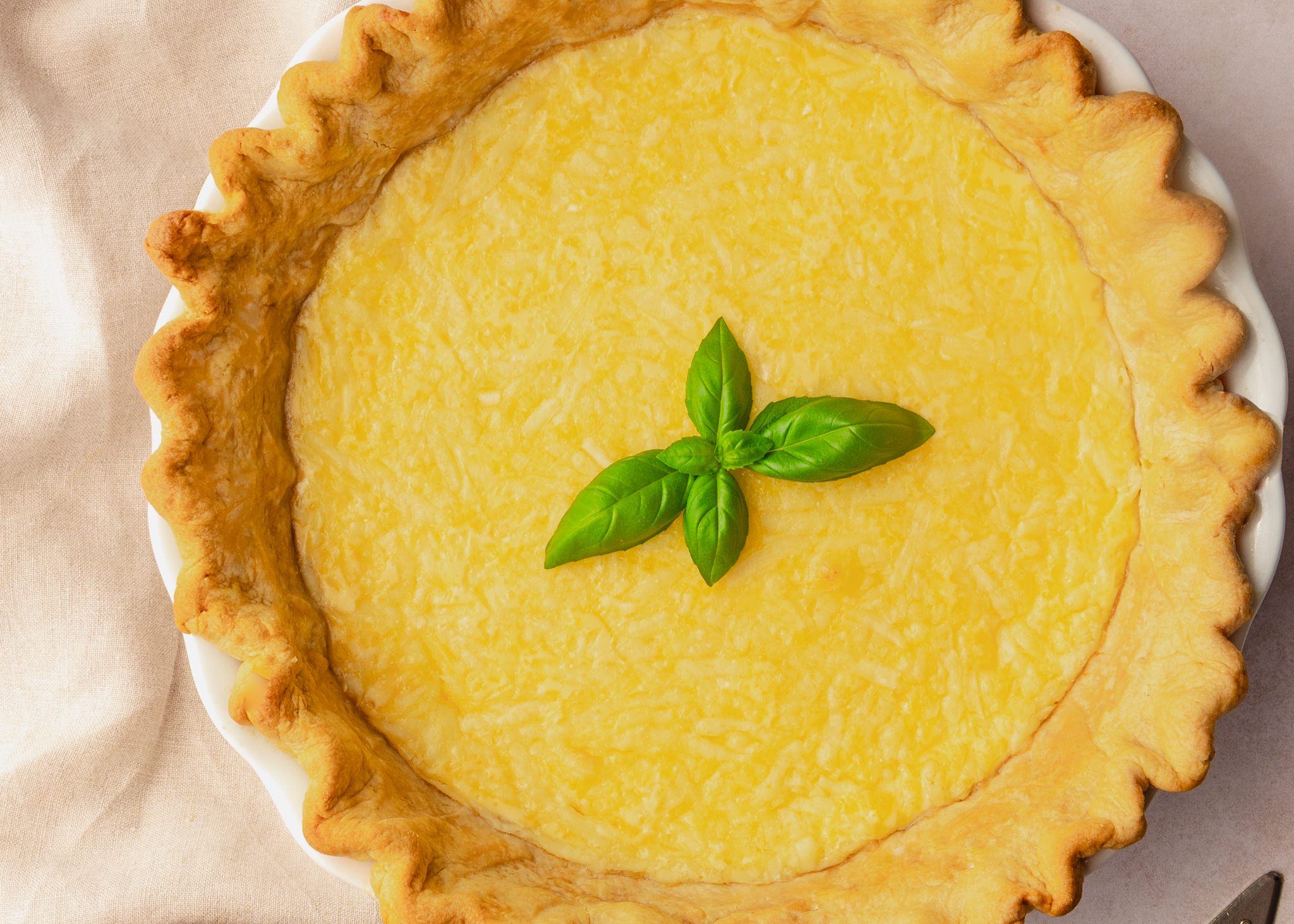 Video thumbnail for Simple Cheese Quiche