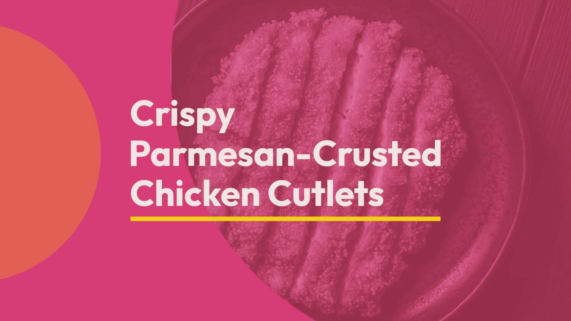 Video thumbnail for Crispy Parmesan-Crusted Chicken Cutlets Recipe