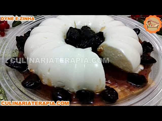 Video thumbnail for RECETA CASERA | Clásico Manjar de Coco con Salsa Cremosa de Ciruelas