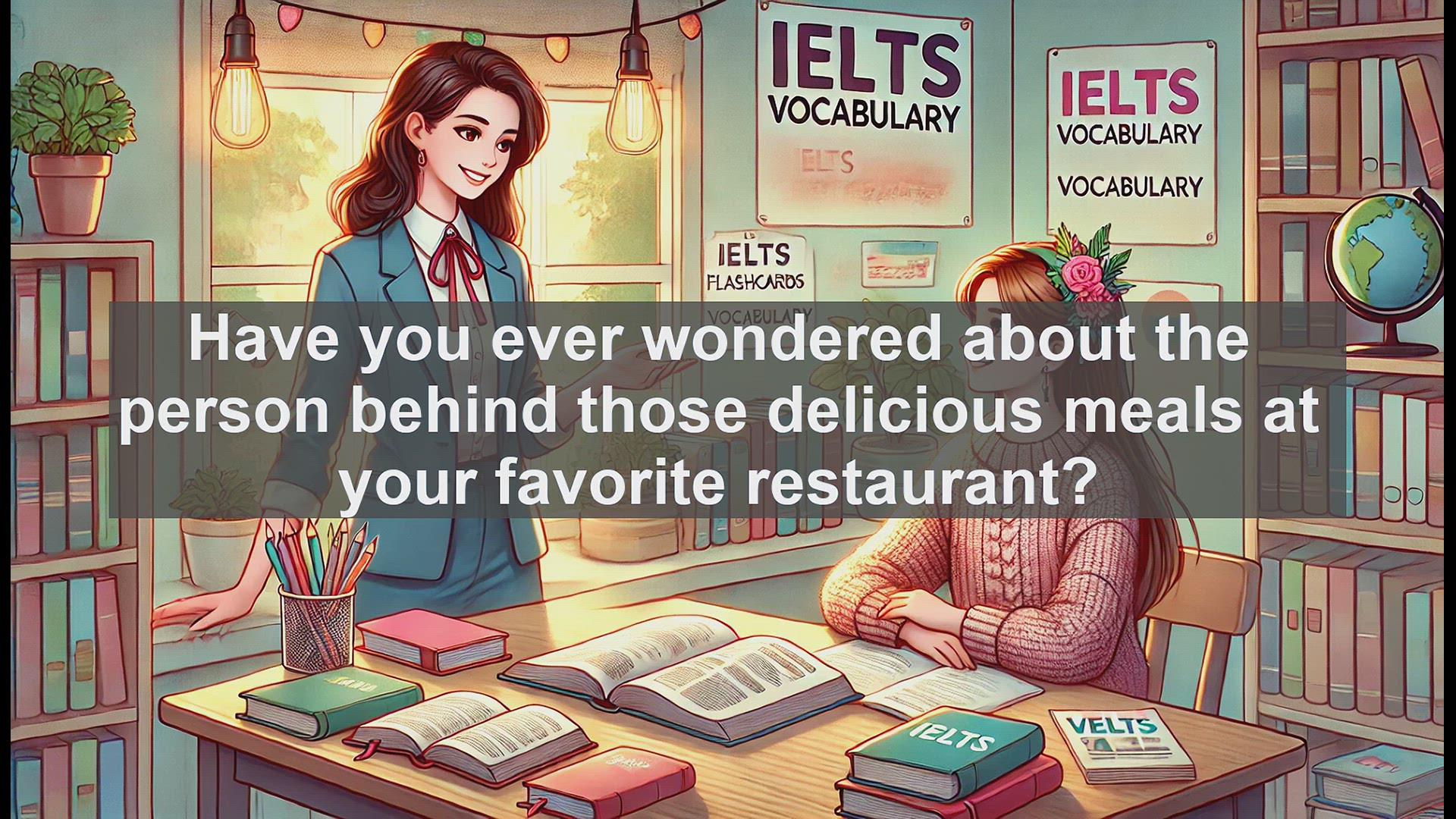 'Video thumbnail for 2500 Must Know IELTS 5.5 Vocabulary - What is a Chef? Key Vocabulary for IELTS'