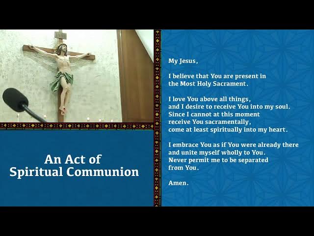 Video thumbnail for Holy Mass from St Edward the Confessor in Tallulah 09-15-2024