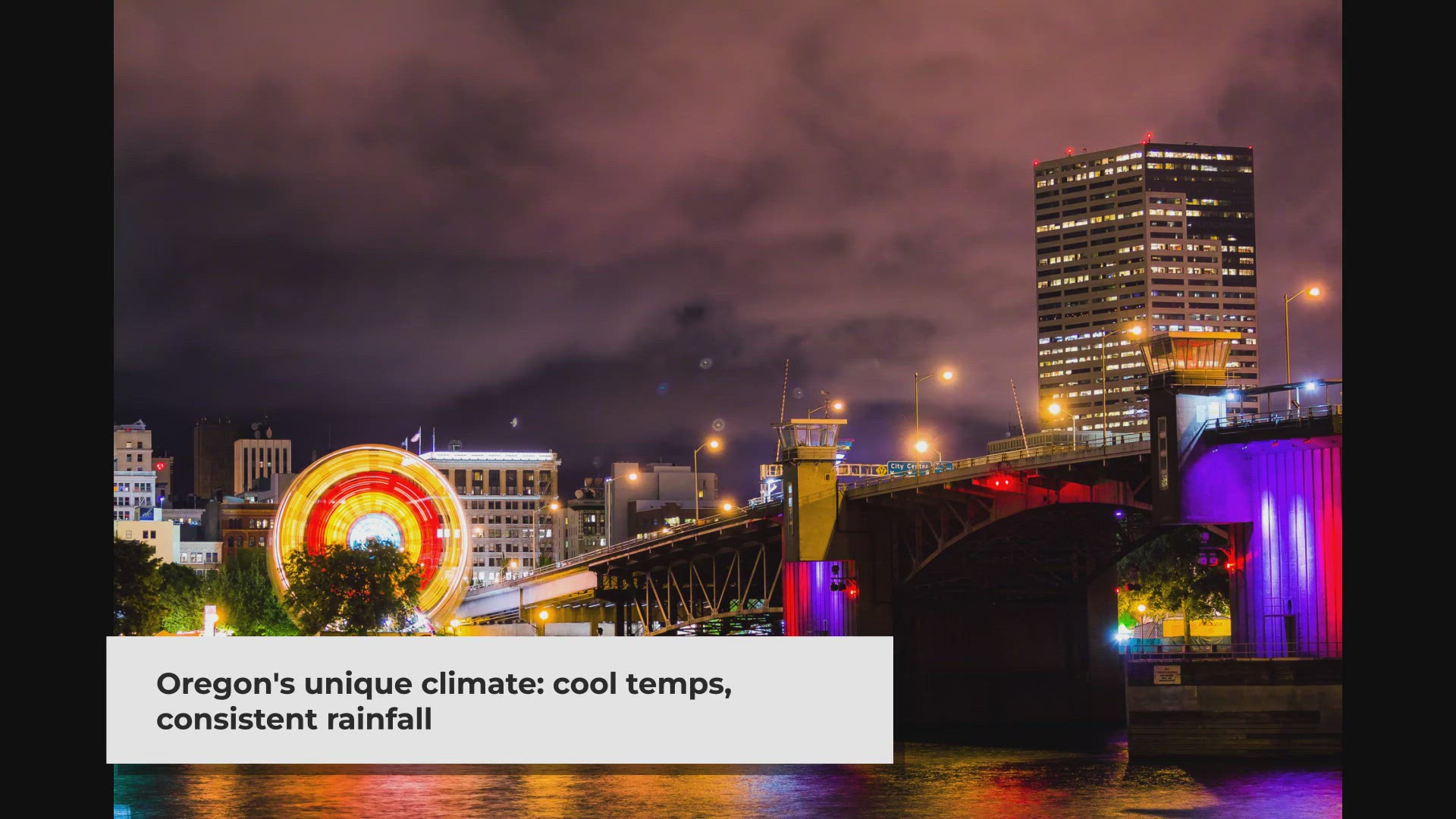 'Video thumbnail for Oregon's Climate: Cool Temperatures and Consistent Rainfall'