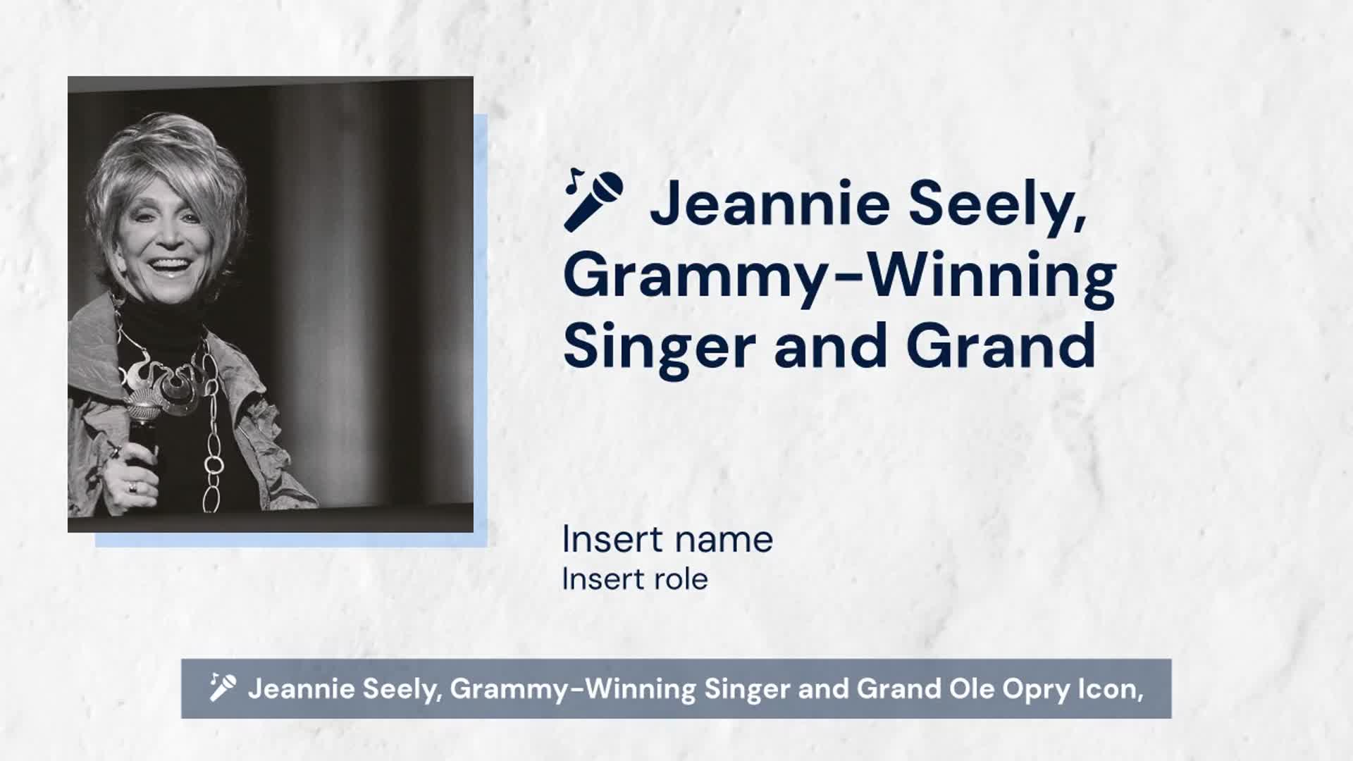 Video thumbnail for Jeannie Seely, “Don’t Touch Me” Singer and Longtime Grand Ole Opry Host, Dies at 85