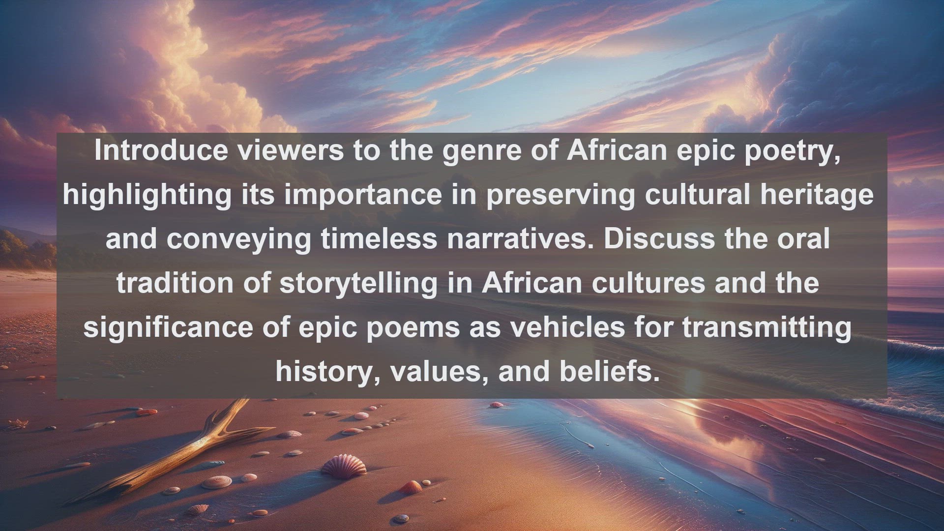 Top 10 African Epic Poems