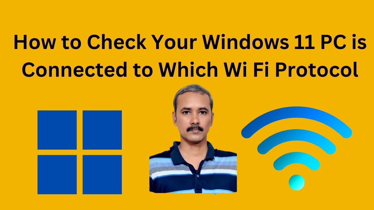 'Video thumbnail for How to Check Your Windows 11 PC is Connected to Which Wi Fi Protocol | GearUpWindows Tutorial'