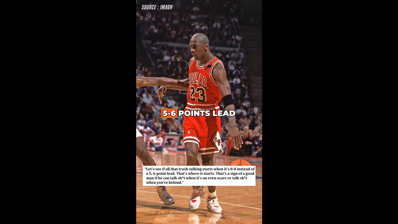Video thumbnail for Michael Jordan’s Rule That Redefined Trash Talk