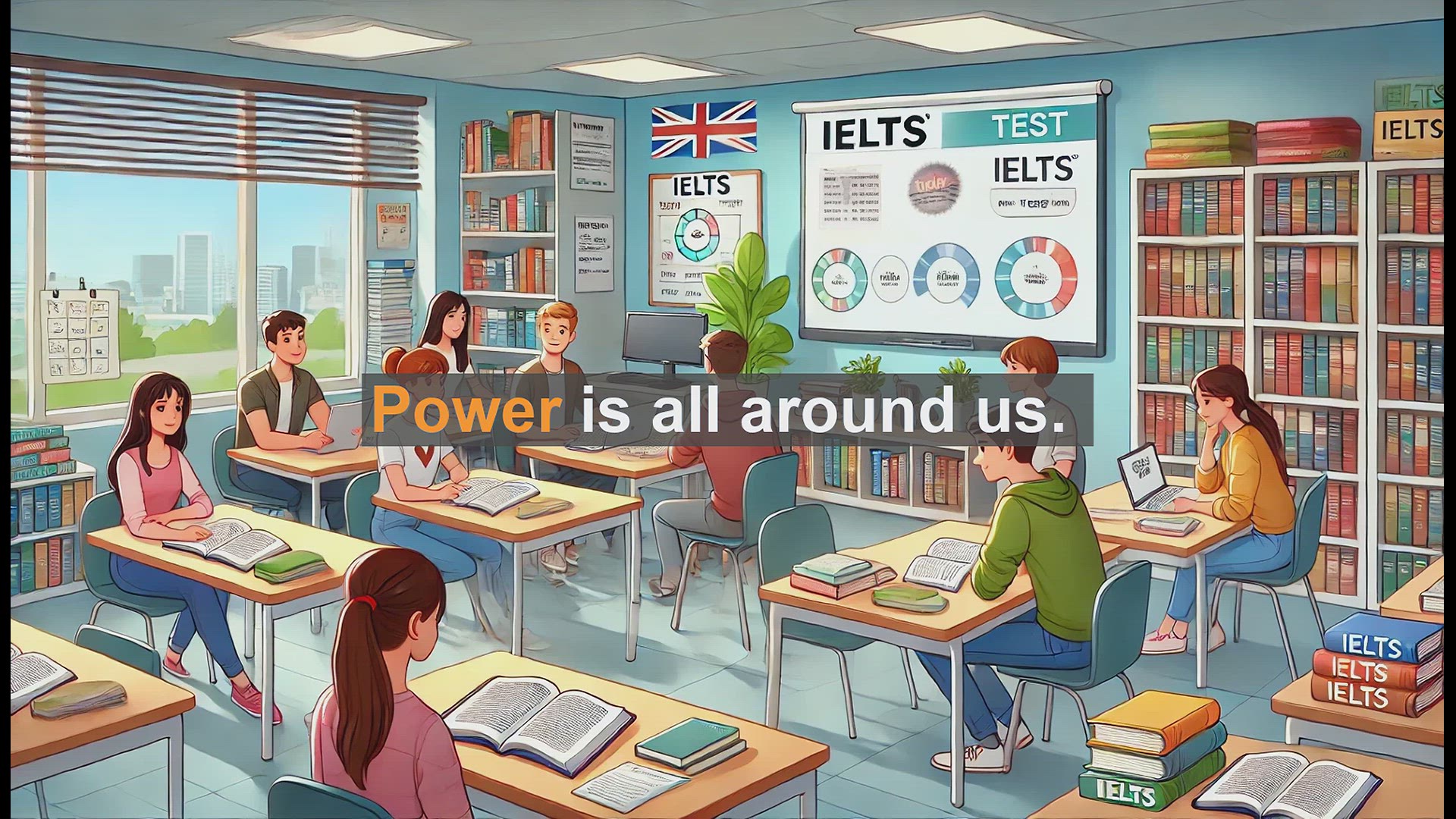 'Video thumbnail for 2500 Must Know IELTS 5.5 Vocabulary - Understanding 'Power' for IELTS: Meanings, Uses, and Common Mistakes'