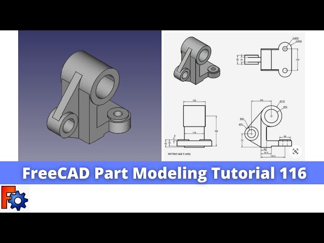 'Video thumbnail for FreeCAD Part Modeling Tutorial 116 | FreeCAD Tutorial | Mechnexus |'