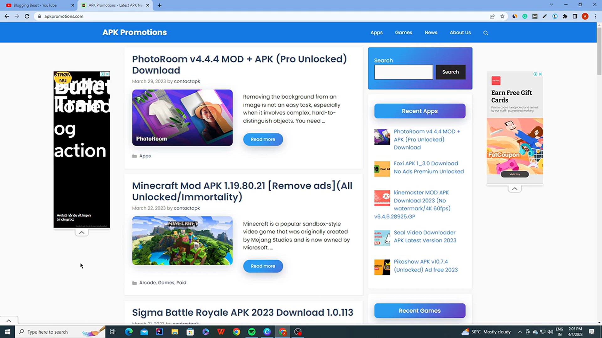 'Video thumbnail for How To Get 100% AdSense Approval on APK Website'