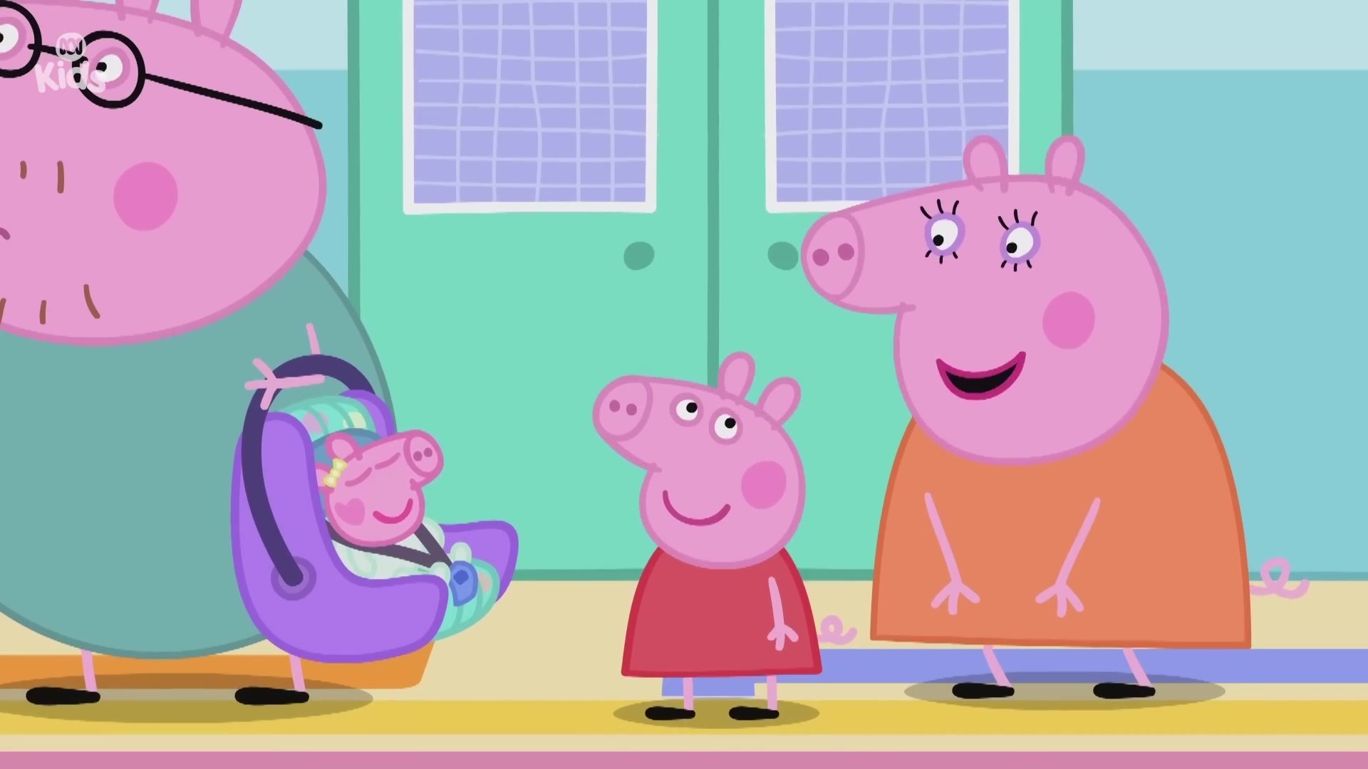 Video thumbnail for Peppa picks a baby name! 🍼🐽 | Peppa Pig | ABC Kids