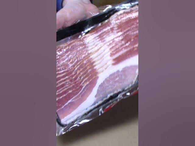 Video thumbnail for Maple Baked Bacon #shorts