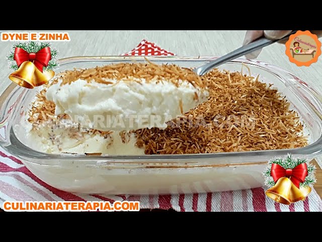 'Video thumbnail for Receita Fácil de Sobremesa Cremosa de Coco'