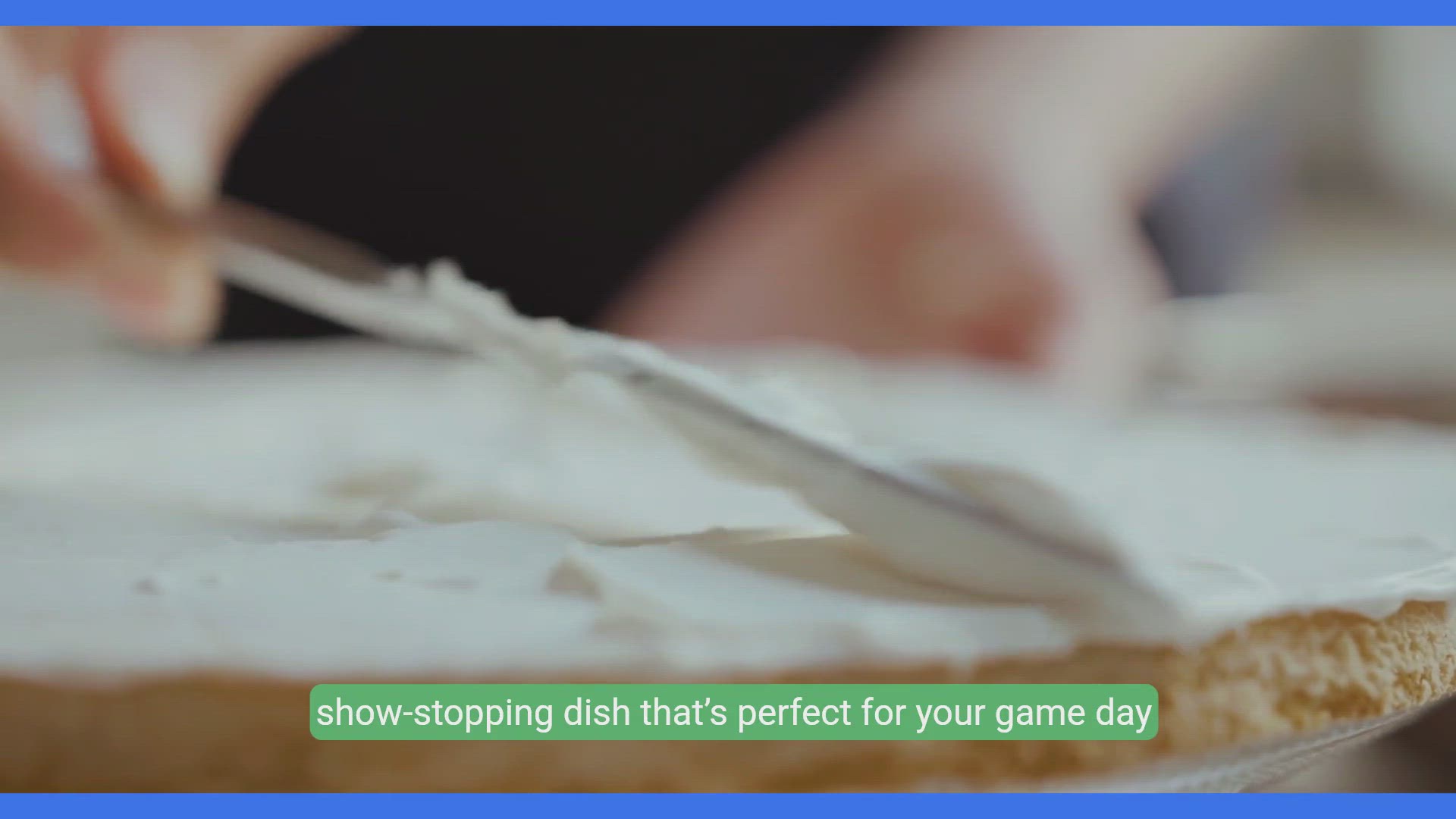 Video thumbnail for Score Big with This Super Bowl Football Field Dip Recipe!