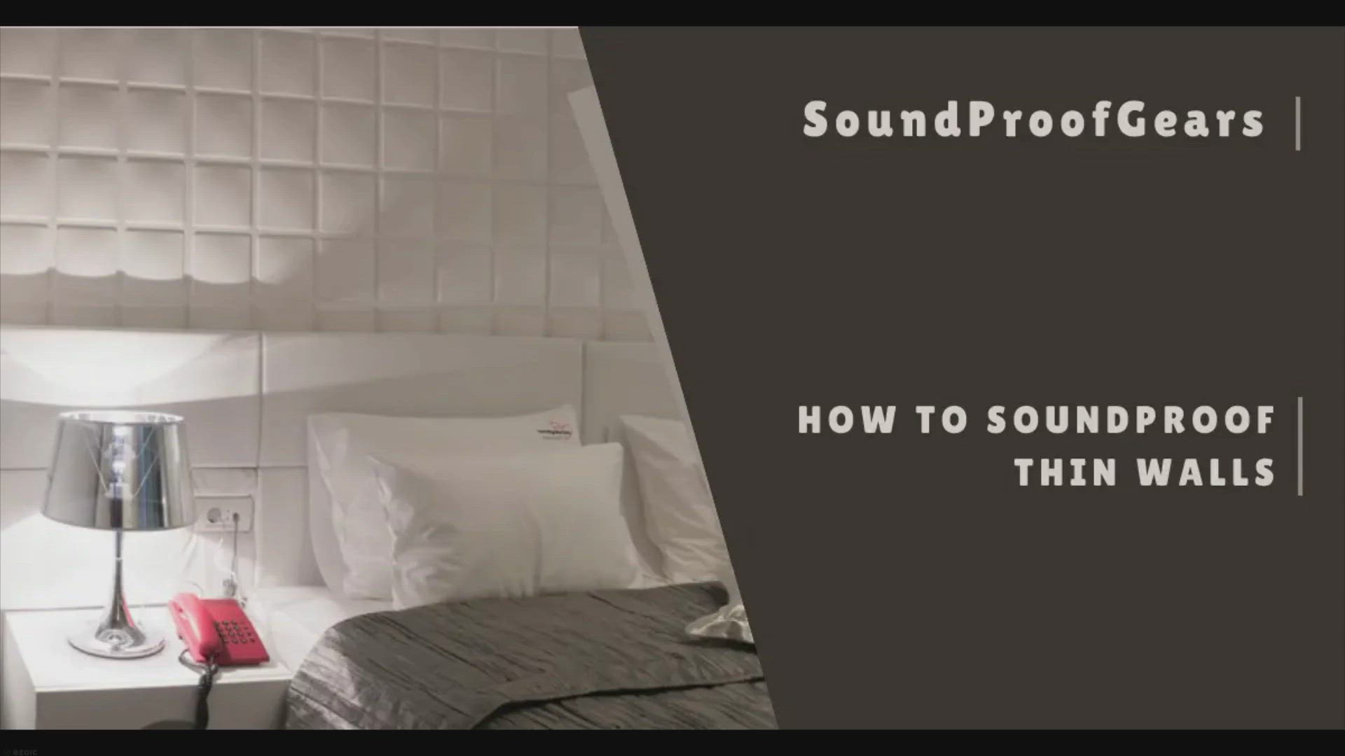Video thumbnail for How To Soundproof Thin Walls: 5 Ways To Block Out Noise