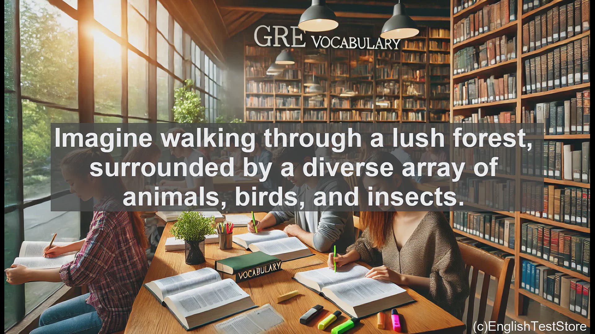 'Video thumbnail for GRE Vocabulary Lesson: Exploring the Fascinating World of Fauna'